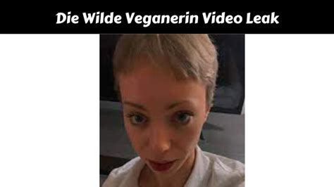 wilde veganerin of leaks|Amanda Wilde / amanda